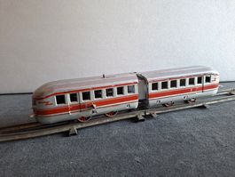 Blechspielzeug  Triebwagen "Fliegender Hamburger" Uhrwerk