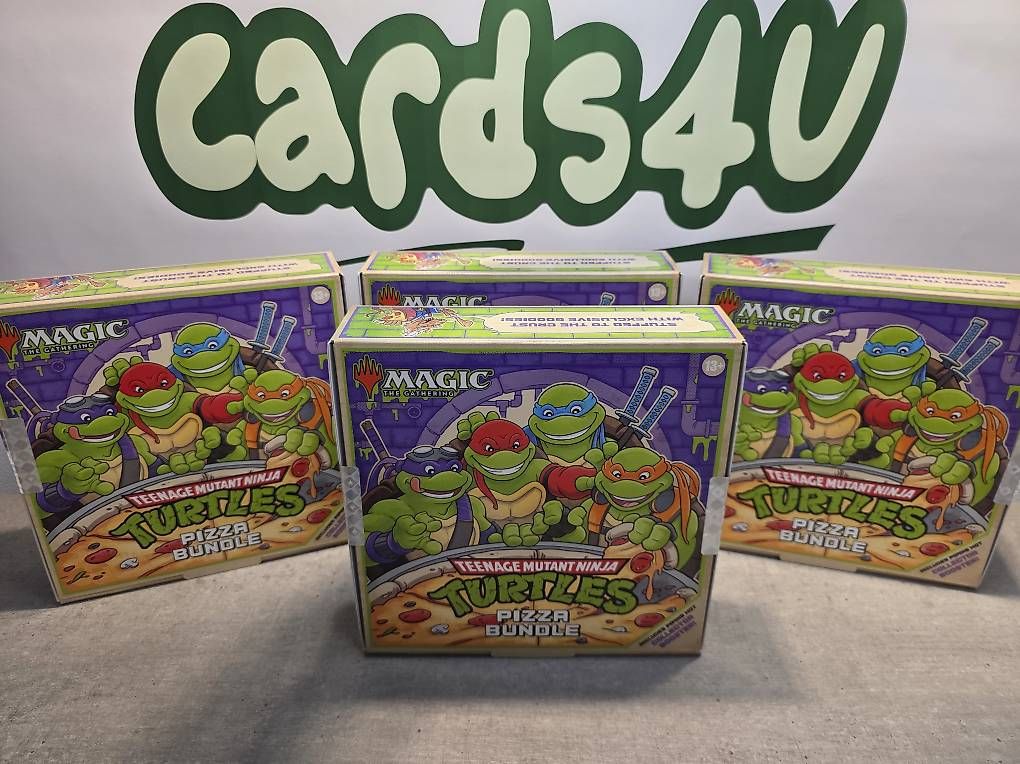 Magic The Gathering Carte collezionabili: Magic The Gathering Ninja Turtles Pizza Bundle – Usato da Zwingen venduto da Cards4U