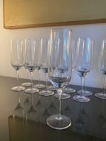 CRISTAL DE SEVRES CHAMPAGNER GLÄSER, 6 STÜCK, TOP, MIT OVP!