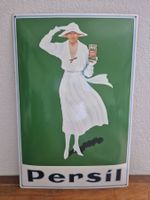 Emailschild Persil Weisse Dame Emaille Schild Reklame Retro