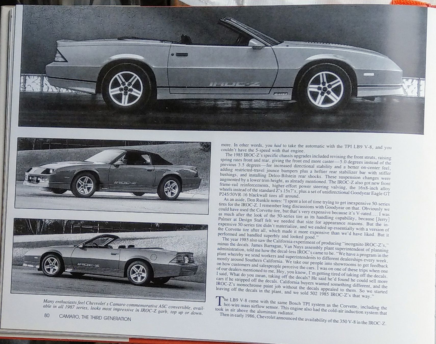 Libri: Camaro - the third Generation, Michael Lamm – Nuovo (secondo la descrizione) da Châtillens venduto da rei_y82w 3