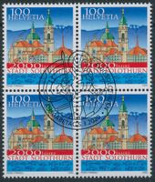2020 - Solothurn - Viererblock - Ersttag Stempel ET
