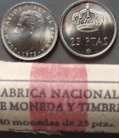 SPANIEN - ESPAÑA - 25 PESETAS 1975*76 - AUS ORIGINALROLLE