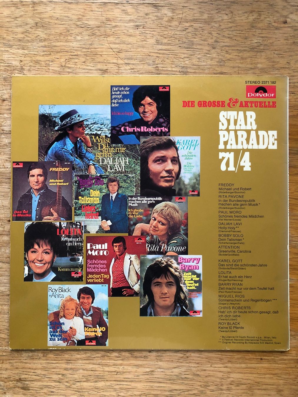 Dischi in vinile: Starparade 1971 (LP) – Usato da Grenchen venduto da Kogi7 1