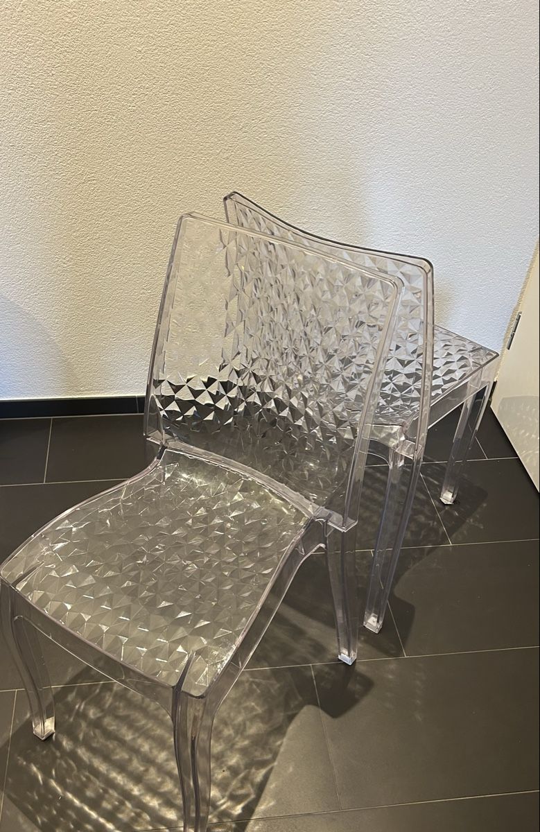 Tischset: Table en verre et chaises – Gebraucht aus Belmont-Lausanne von pie_dq8d 3