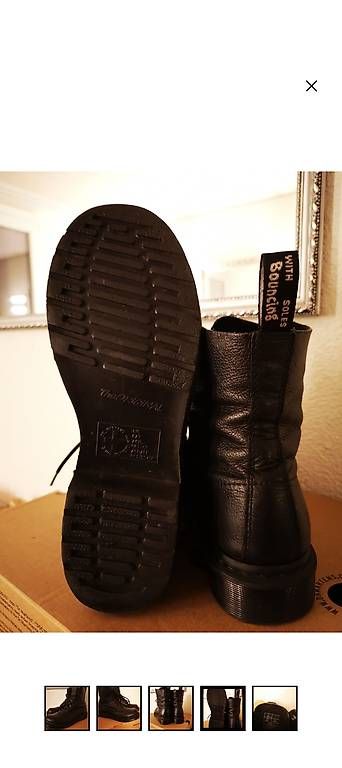 Dr. Martens Scarpe da uomo: Dr. Martens Boots Pascal mono 1400 all black – Usato da Ebikon venduto da isa_xjb2 2