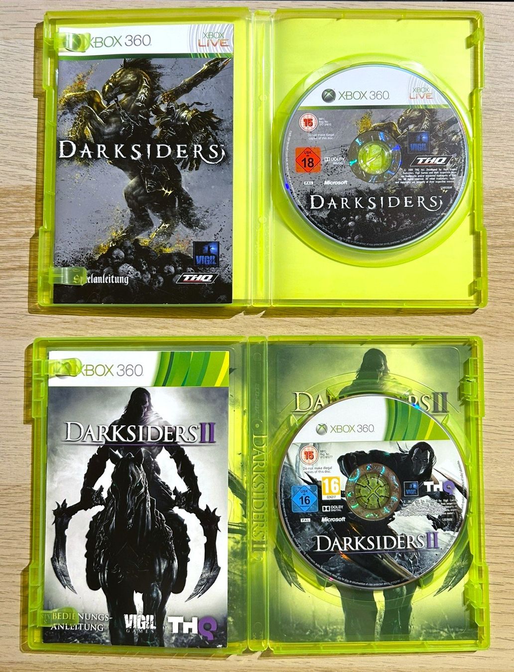 Microsoft Giochi: Darksiders + Darksiders 2 Xbox 360 – Usato da St. Gallen venduto da Alpine.Arcade 2