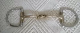 Trense, doppelt gebrochen, Olivenkopf
