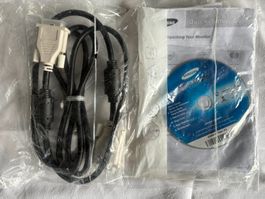 Samsung Monitorzubehör: DVI-Kabel + CD + Anleitung neuwertig