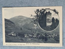 Alte PK / Gruss aus Waltensburg - Gelaufen 1915