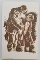 Bundesfeierpostkarte Nr.48I - 1928 - Grossvater mit Mädchen
