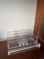 Organisateur de bureau vintage Guzzini plexi 1970