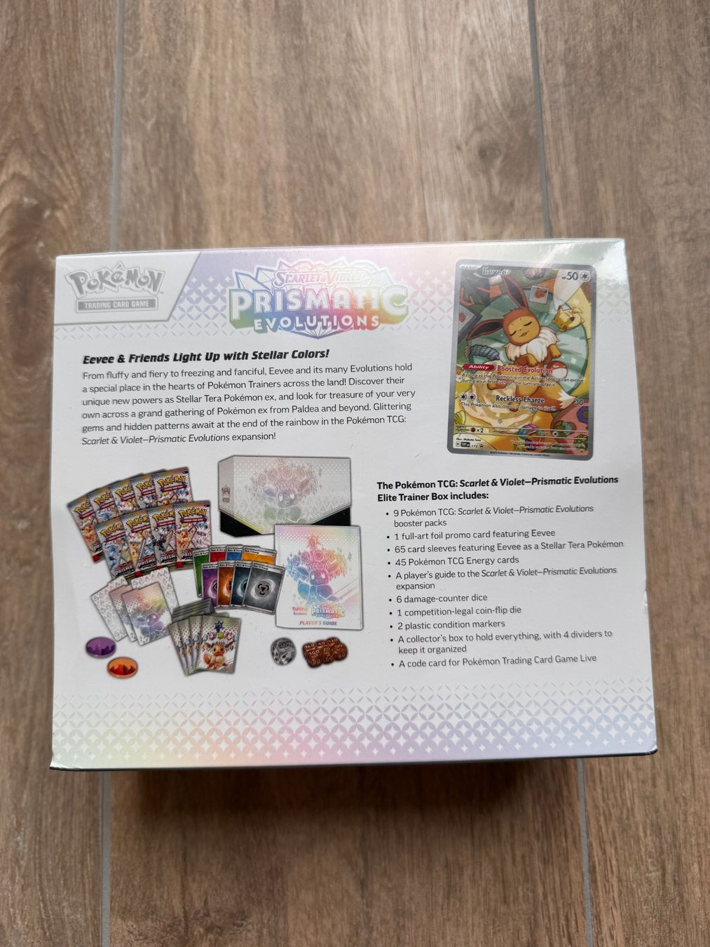 Pokémon Carte collezionabili: Pokémon Prismatic Evolutions ETB EN Sealed OVP – Nuovo e nell'imballaggio originale da Oberwil BL venduto da Chelsea26 1