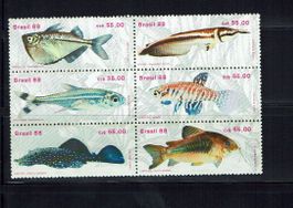 Brésil 1988 - Poissons