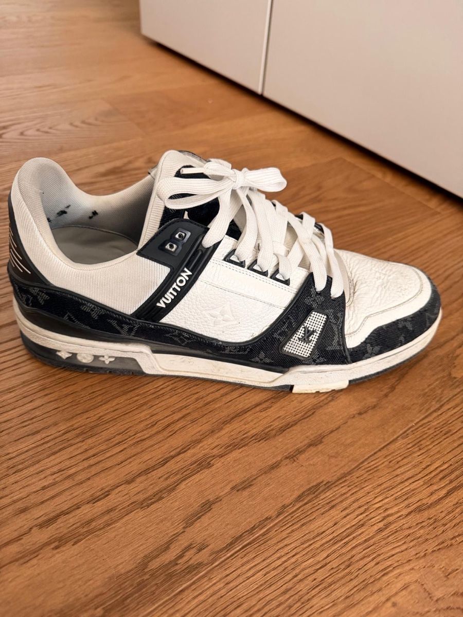 Louis Vuitton Scarpe da uomo: Baskets Louis Vuitton Trainer noir blanc taille 45.5 – Usato da Lausanne venduto da Mr0ssy 5