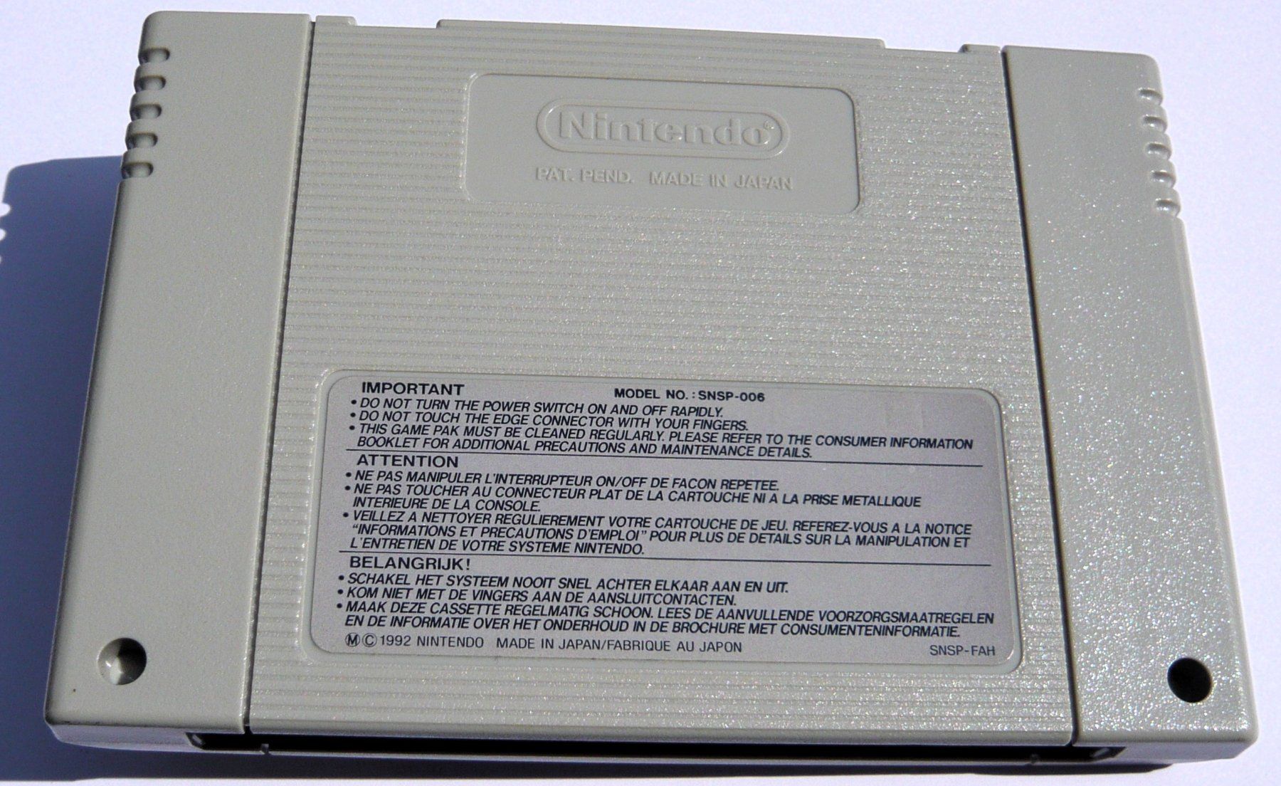 Nintendo Giochi: SNES: Astérix - vintage ! – Usato da Onex venduto da Jaguar1986 2