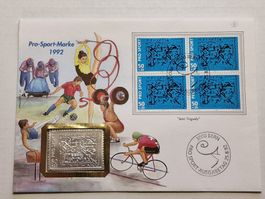 15. gramm, Pro-Sport Marke 1992 silber  999.9