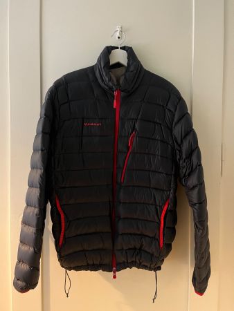 Mammut Daunenjacke schwarz Herren guter Zustand