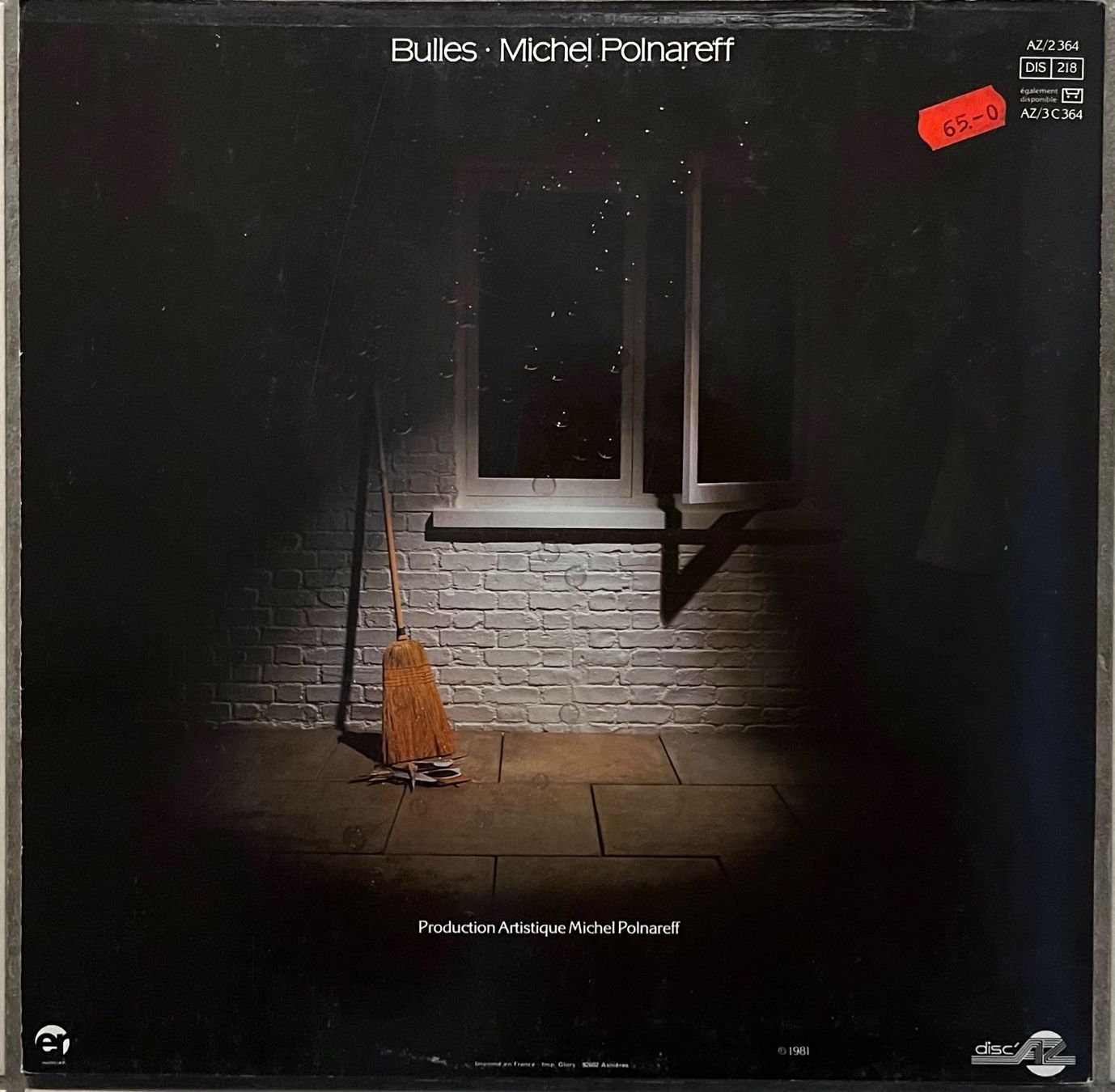 Schallplatten: MICHEL POLNAREFF - BULLES - 33 Tours – Gebraucht aus Bussigny von vinyl-pas-cher 1