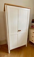 Kinderzimmer-Set aus Massivholz – Schrank + Kommode, Weiss