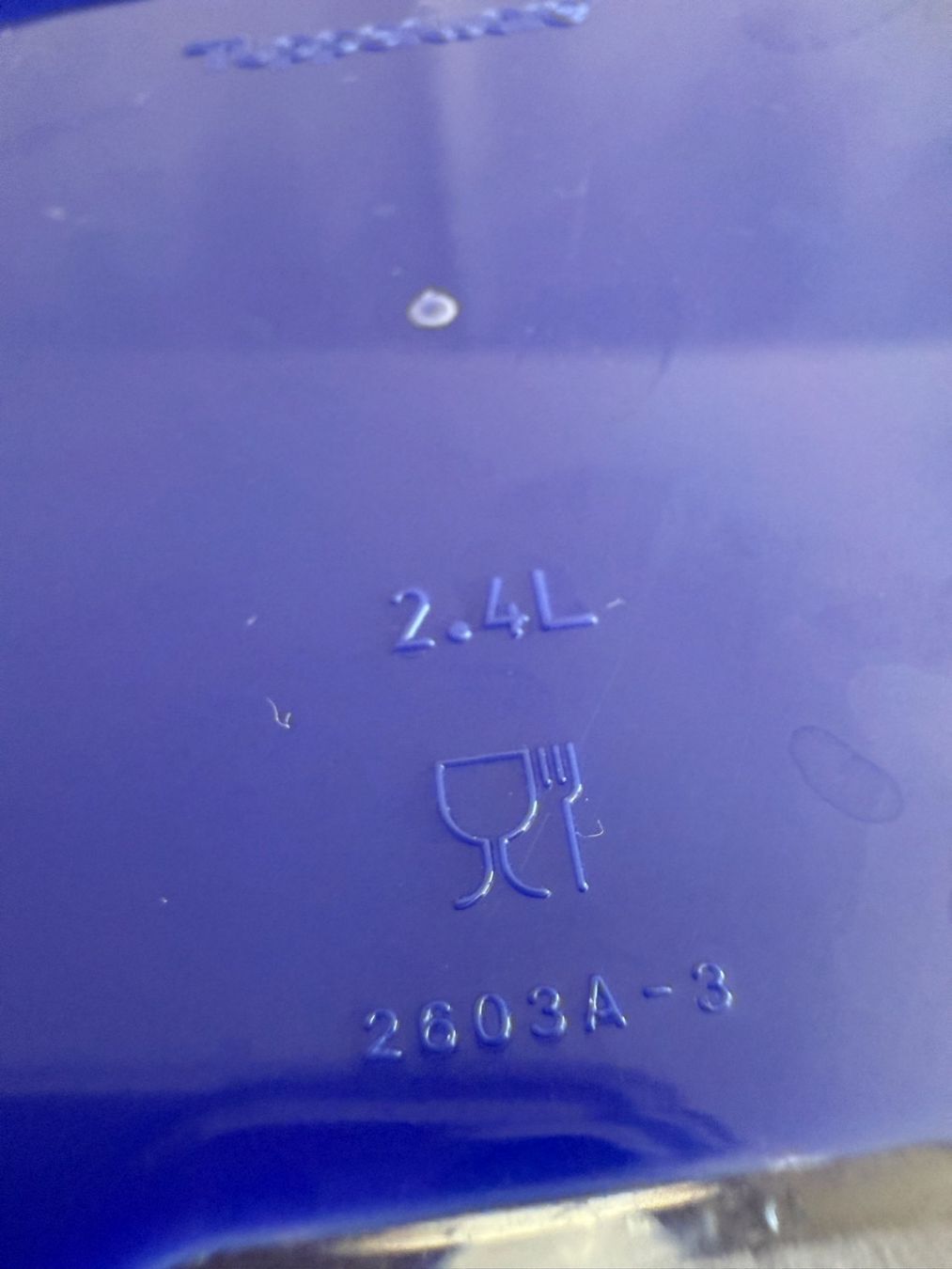 Tupperware Behälter & Ähnliches: Tupperware - boîte - 2,4L - bleu – Gebraucht aus Sion von accroshoes 3
