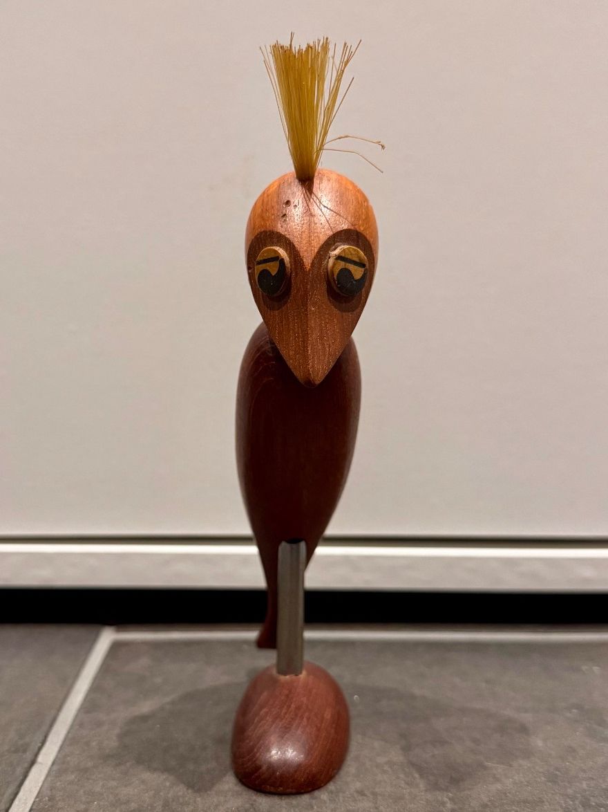 Apribottiglie & Tappi per chiusura: Vogel Korkenzieher Flaschenöffner Danish Design Denmark Teak – Usato da Rothrist venduto da Fondgruebe