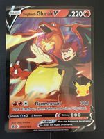 Siegfrieds Glurak V SWSH133 DE JUMBO Celebration PROMO