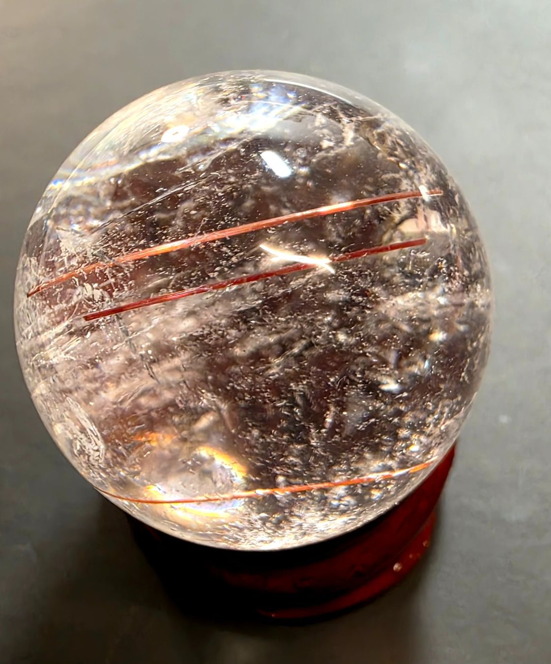Minerali & Pietre curative: Kupferrutil Kugel F 28mm 31g – Nuovo (secondo la descrizione) da Matzingen venduto da Shay_Crystalz