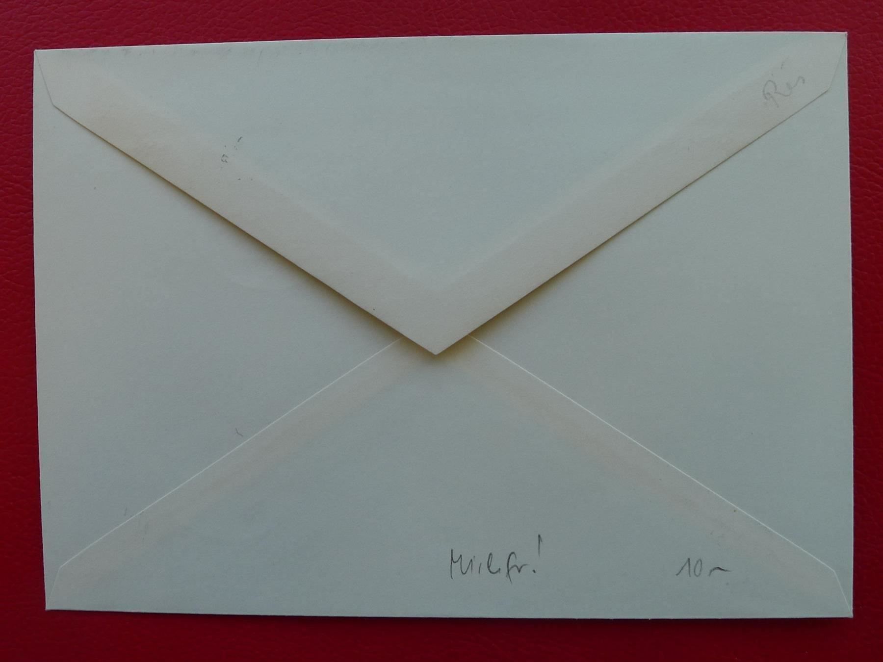 Tutti i francobolli: 1960, B100+B101 Blockausschnitt +Marke von BASEL auf BRIEF – Usato da Sursee venduto da Luzernerraute 2