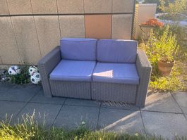 Rattan Sofa