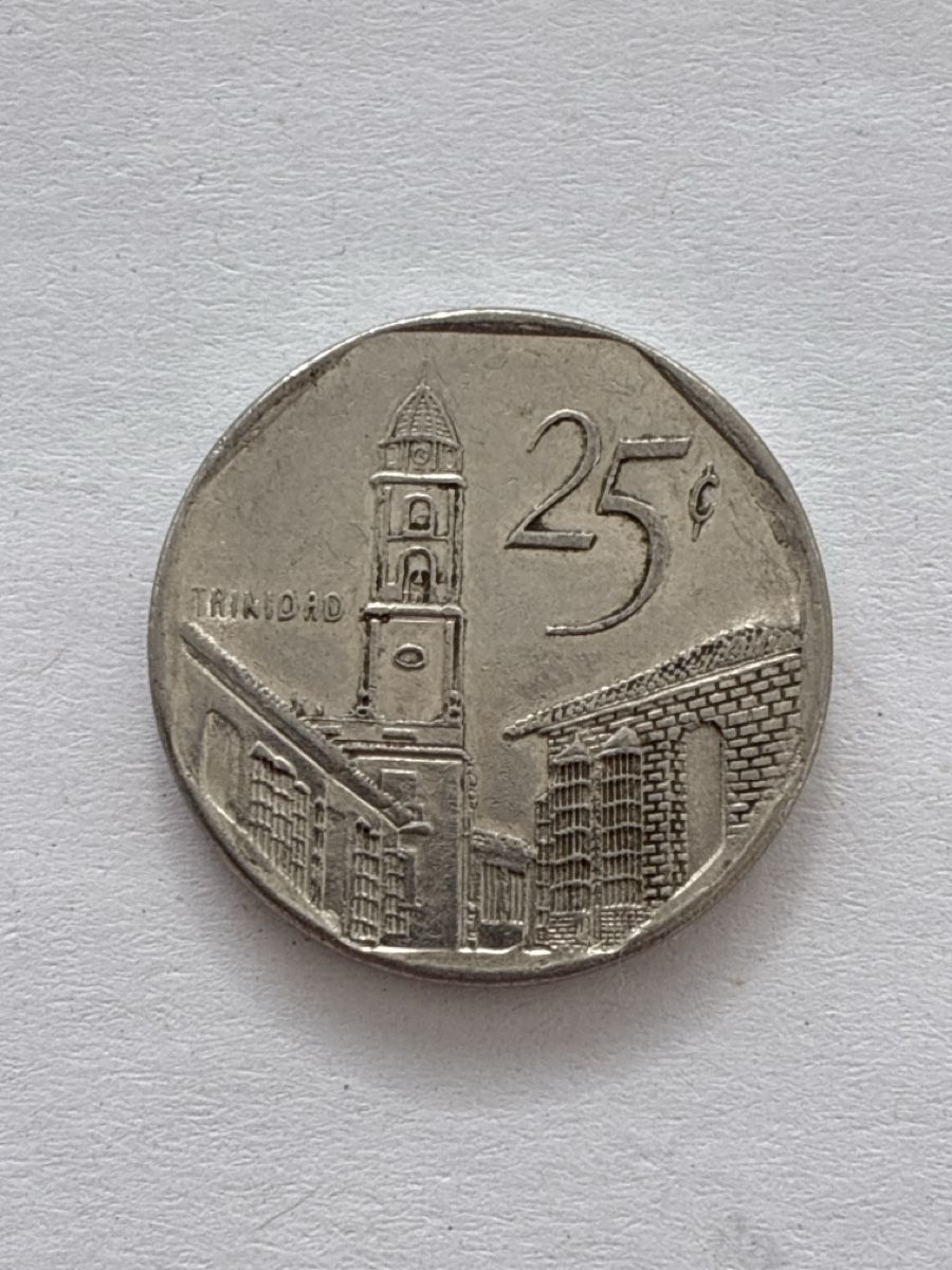 Tutti le monete: Nr. 37: 25 Centavos, Kuba, 2000 – Usato da Burgdorf venduto da Yakari5165