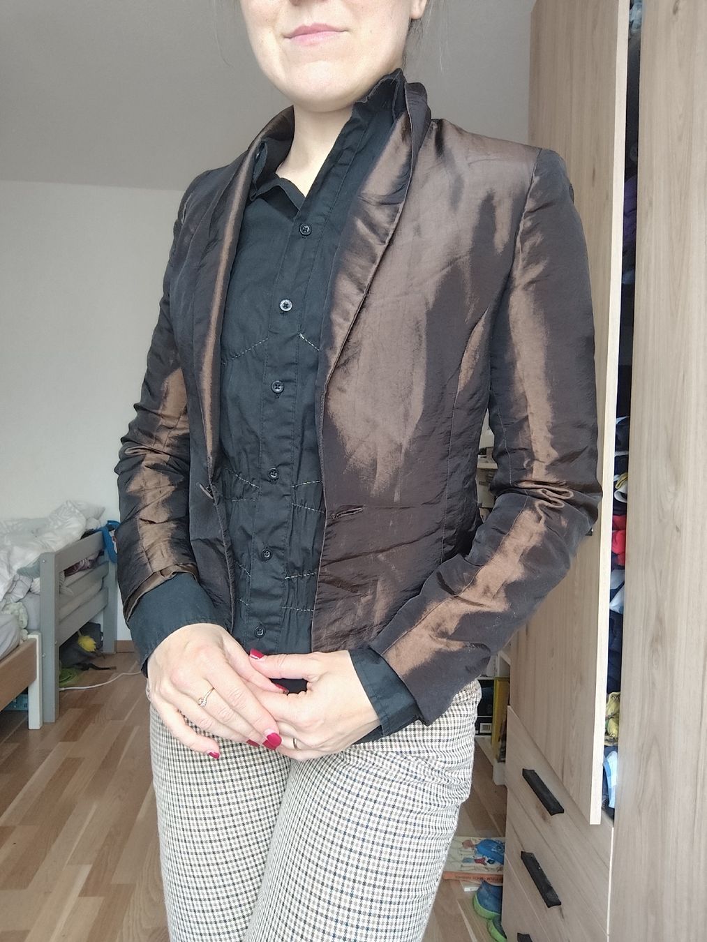 Giacche: Elegant Bronze Blazer - XS – Usato da Mägenwil venduto da VintageGirly 3