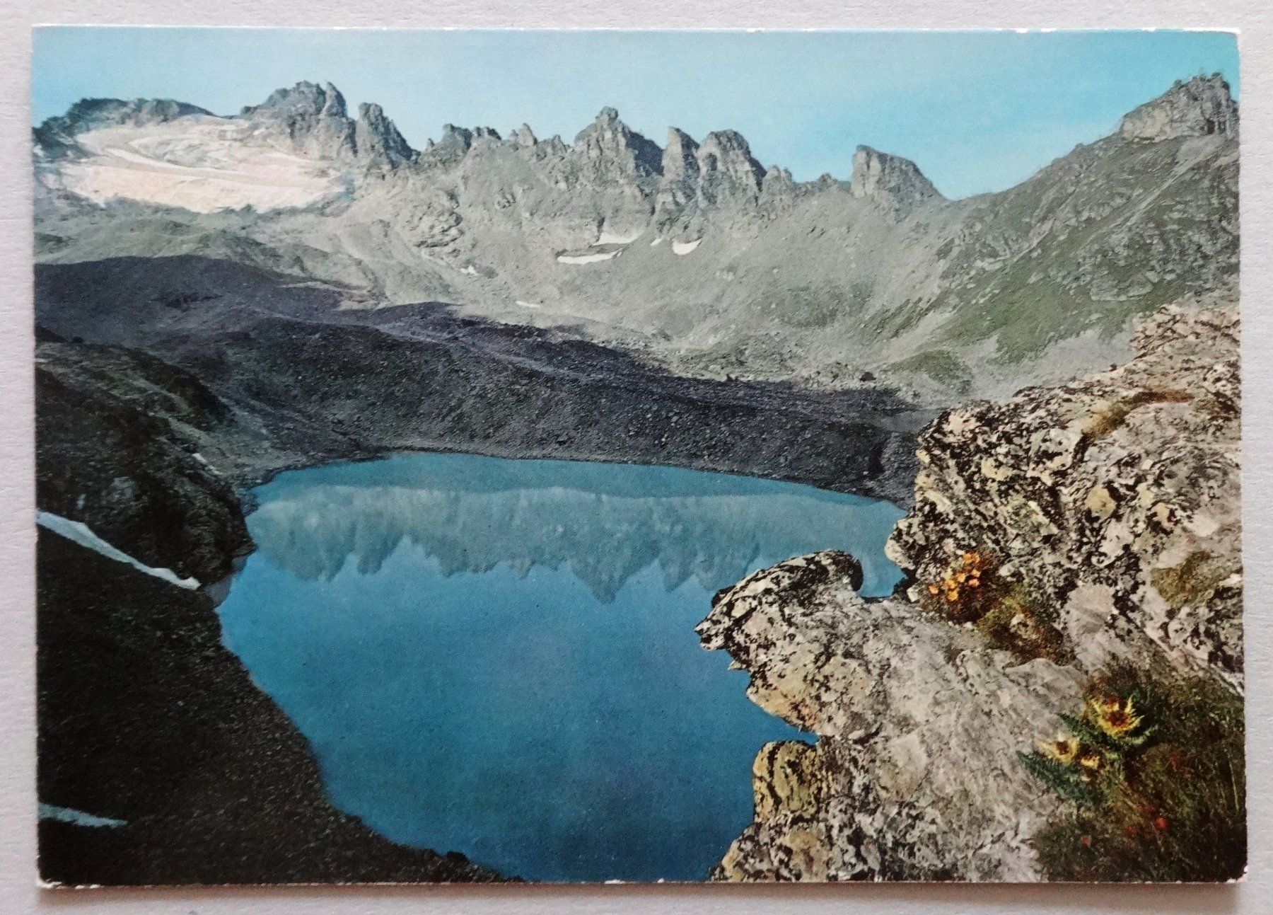 Cartoline postali: Pizol mit Gletscher und Wildsee – Usato da Fétigny venduto da Billy2miny