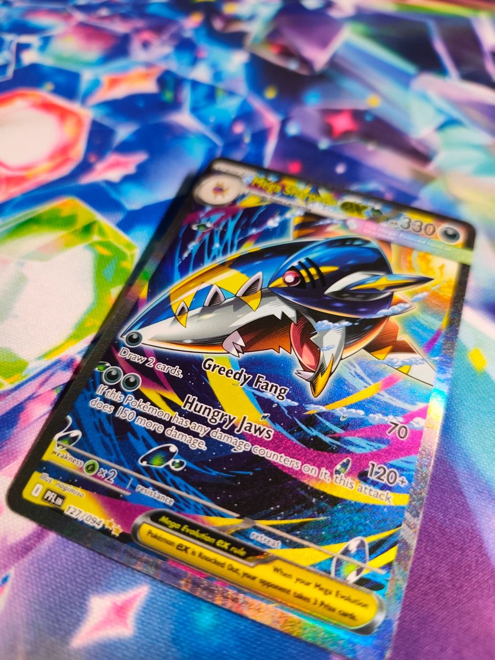 Pokémon Carte collezionabili: Mega Sharpedo EX PFL 127/094 Englisch SIR – Nuovo (secondo la descrizione) da Bubikon venduto da el-ectronico 3