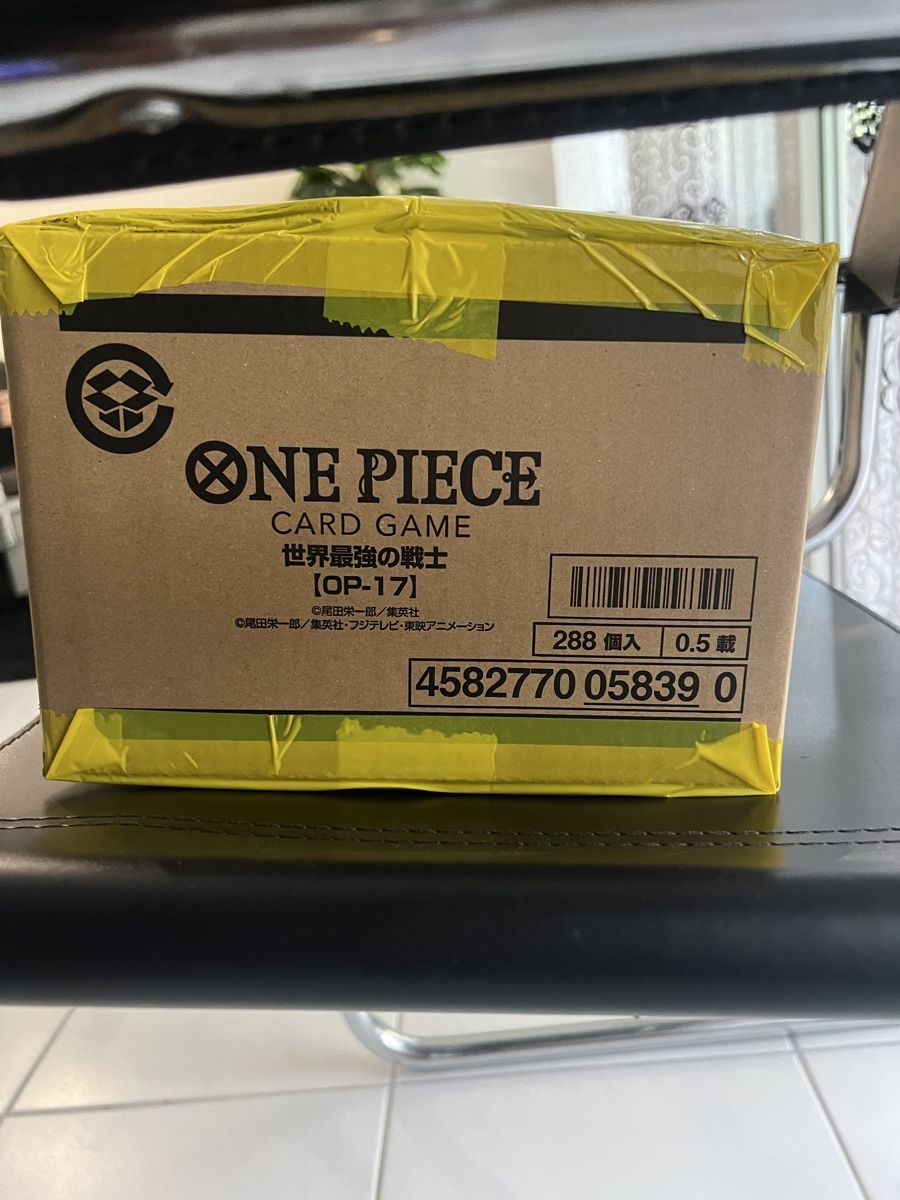Bandai Carte collezionabili: One Piece OP17 Sealed Case JP – Nuovo e nell'imballaggio originale da Chur venduto da Blackforce 2
