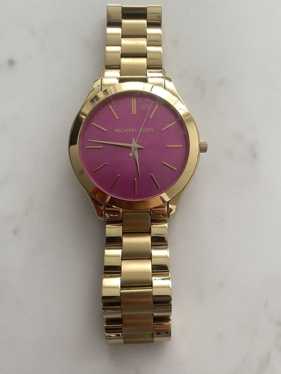 Michael kors uhr on sale pink