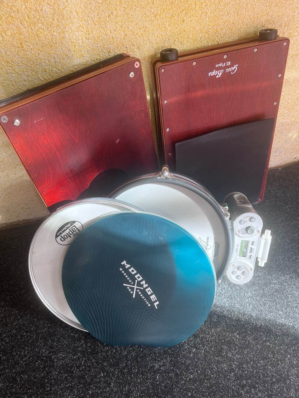 Musikinstrumente: Lot von Schlagzeug Material – Gebraucht aus Ried-Brig von duracell555