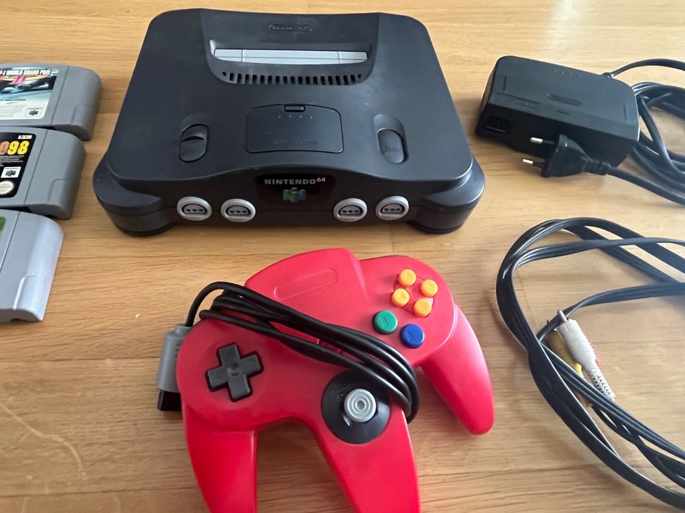 Nintendo 64 Konsole + 6 Spiele 3