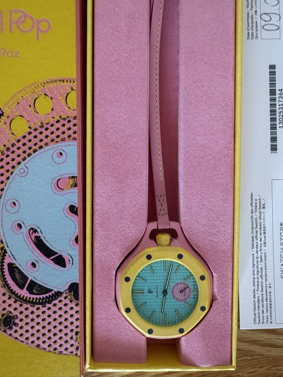 Audemars Piguet Orologi: Audemars Piguet & Swatch OTG ROZ – Nuovo e nell'imballaggio originale da Bern venduto da alekswhite 1