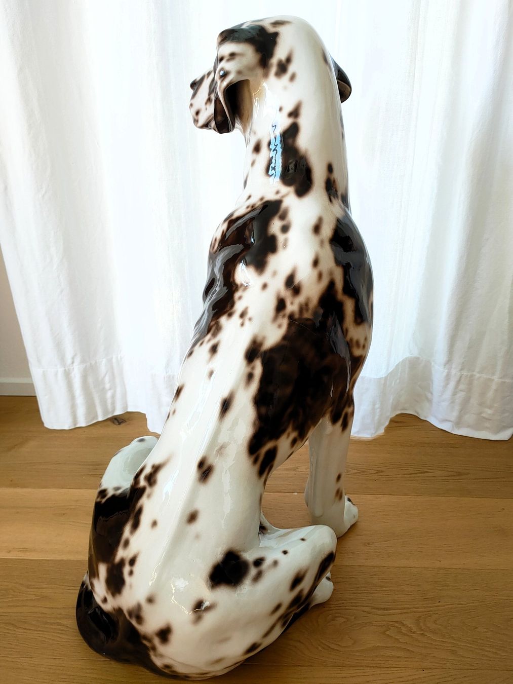 Sculture & Statue: Dalmatiner-Hund aus Keramik – Usato da Langendorf venduto da O.Esseiva 4