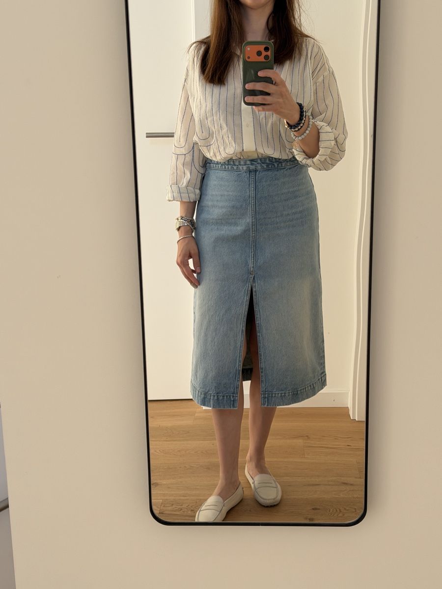 Gonne: Khaite jeans skirt – Usato da Nyon venduto da Ninuscka 5