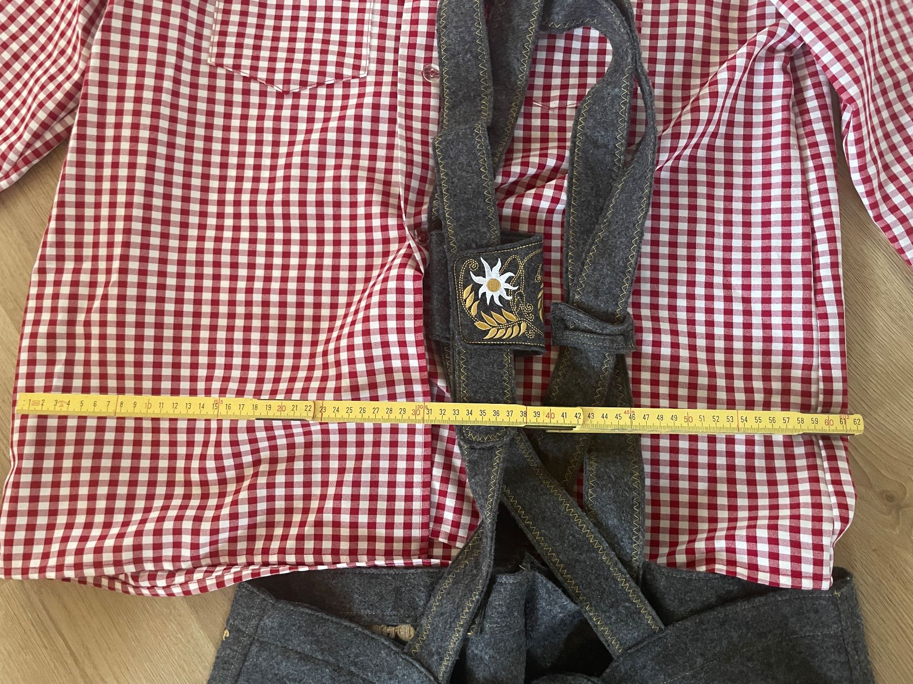 Costumi: Original Filzlederhose Trachten Set One Size – Usato da Affeltrangen venduto da Mowgli_123 4