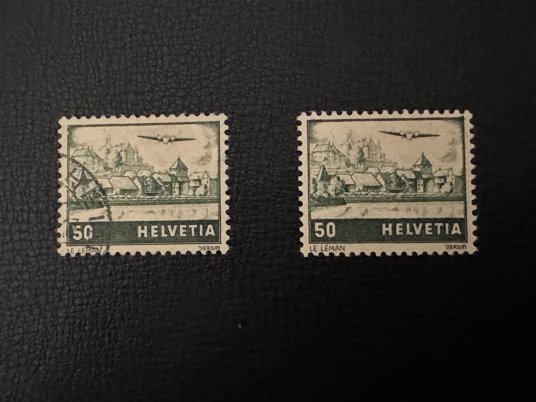 Alle Briefmarken: Flugpost 1941, Nr. 29.2.03, postfrisch/gestempelt – Gebraucht aus Stallikon von HILDECH1 1