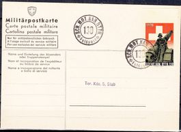 Militärpostkarte 2:wk Mit Soldatenmarke
