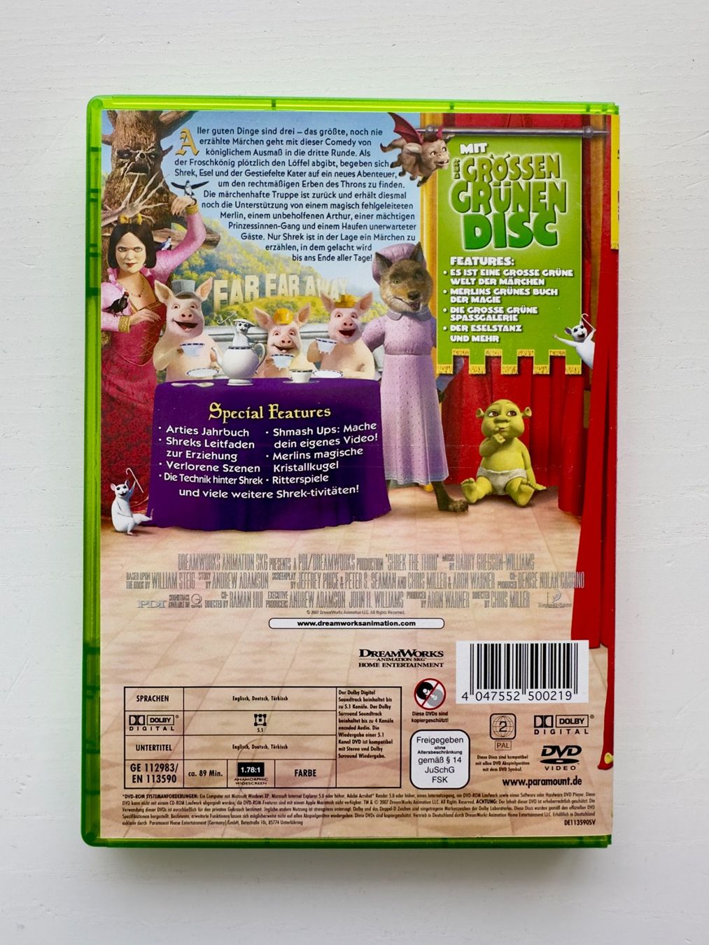 Tutti i DVDs: Shrek 3 (2 Disc Special Edition) – Nuovo (secondo la descrizione) da Nottwil venduto da grabi77 1
