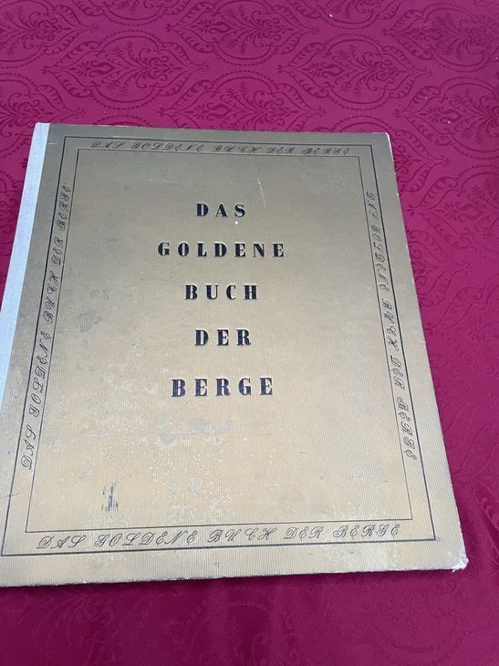 Bücher: Das goldene Buch der Berge RAR Antik – Gebraucht aus Bergdietikon von book-4-you