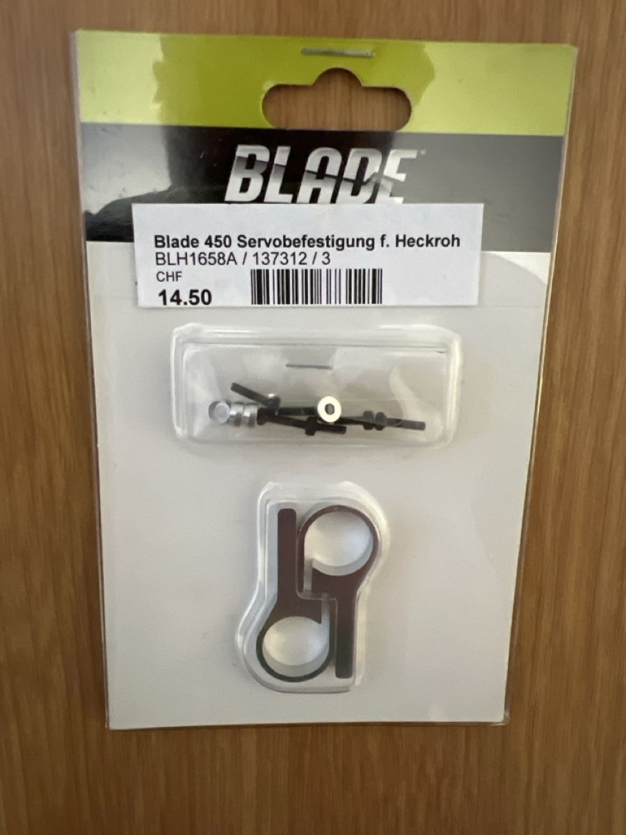 Blade RC Modellbau: BLH 1658A support aluminium servo anticouple – Neu und originalverpackt aus Genève von bpi_982r