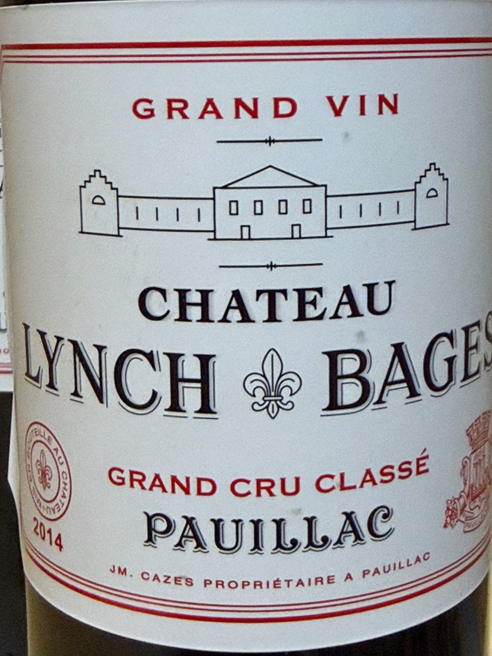 Wein: 2 Fl. Lynch Bages 2014 (JS 96/100) – Neu (gemäss Beschreibung) aus Unterlunkhofen von Goodwine 2