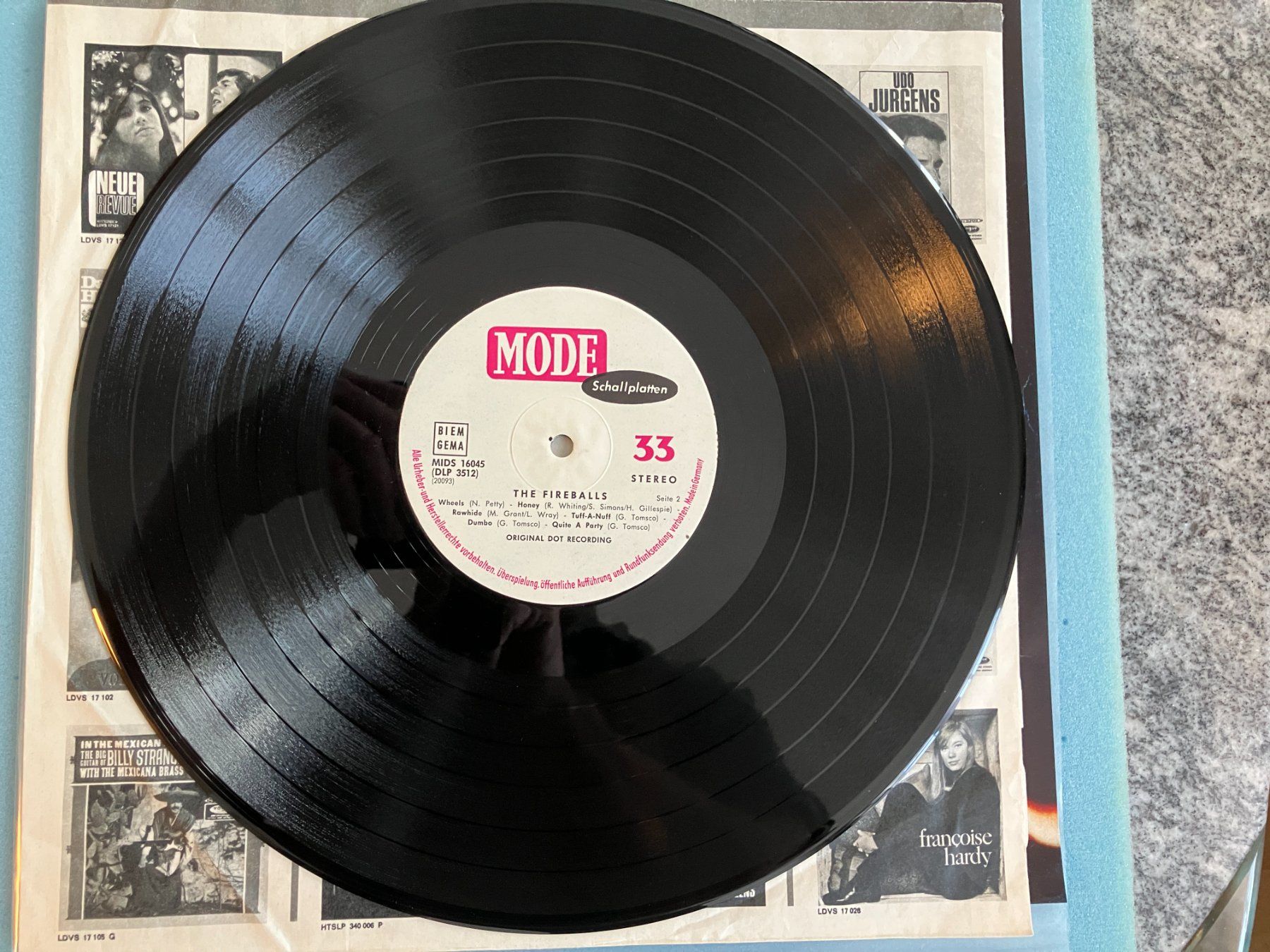 Dischi in vinile: The Fireballs – Usato da Aarwangen venduto da Jukebox3 7