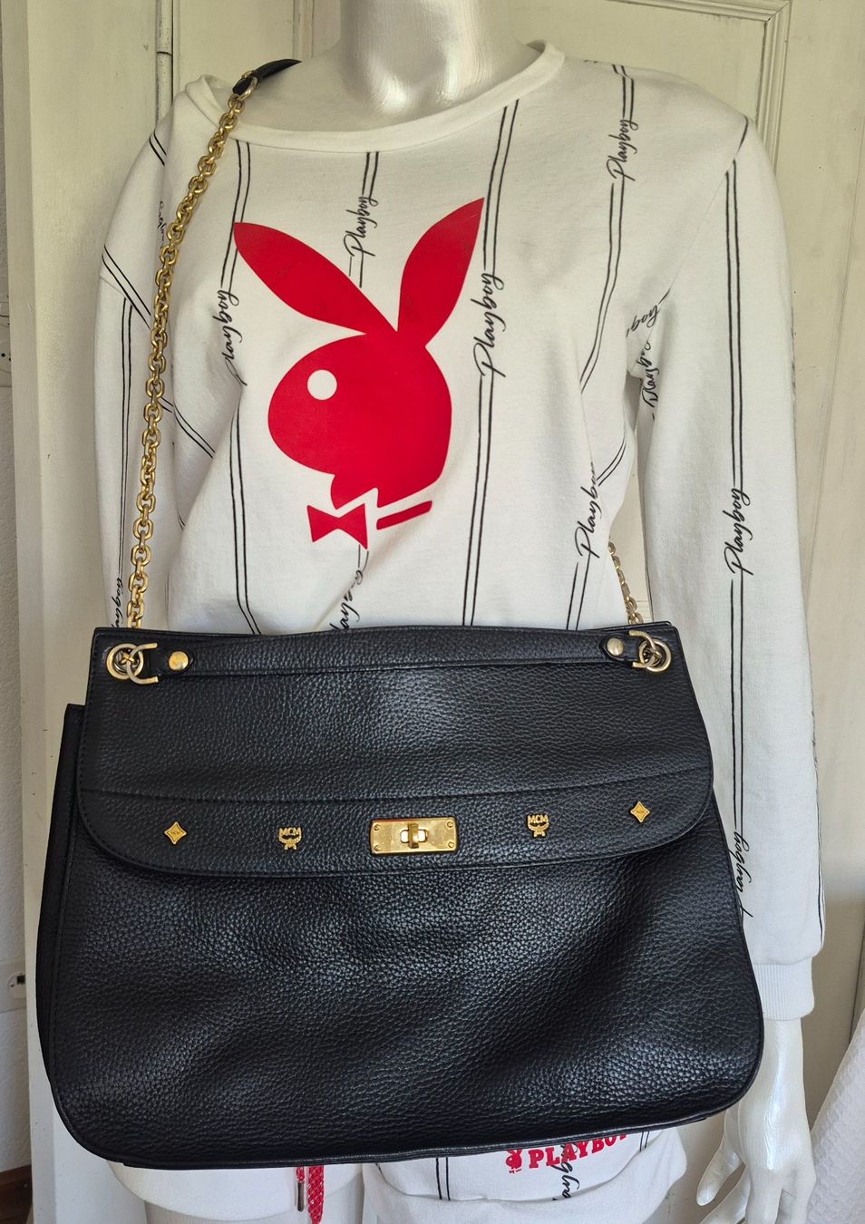 Mcm Taschen für Damen: MCM Crossbody Bag, aus Leder – Gebraucht aus Dottikon von Pega7 2
